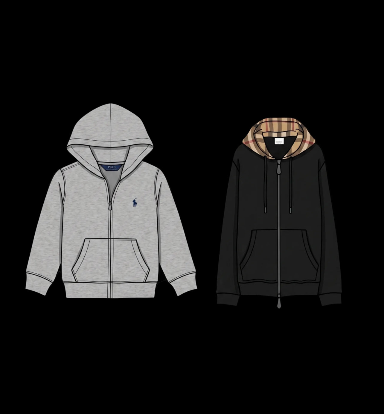 Folo & Purberry Jackets-Vendor