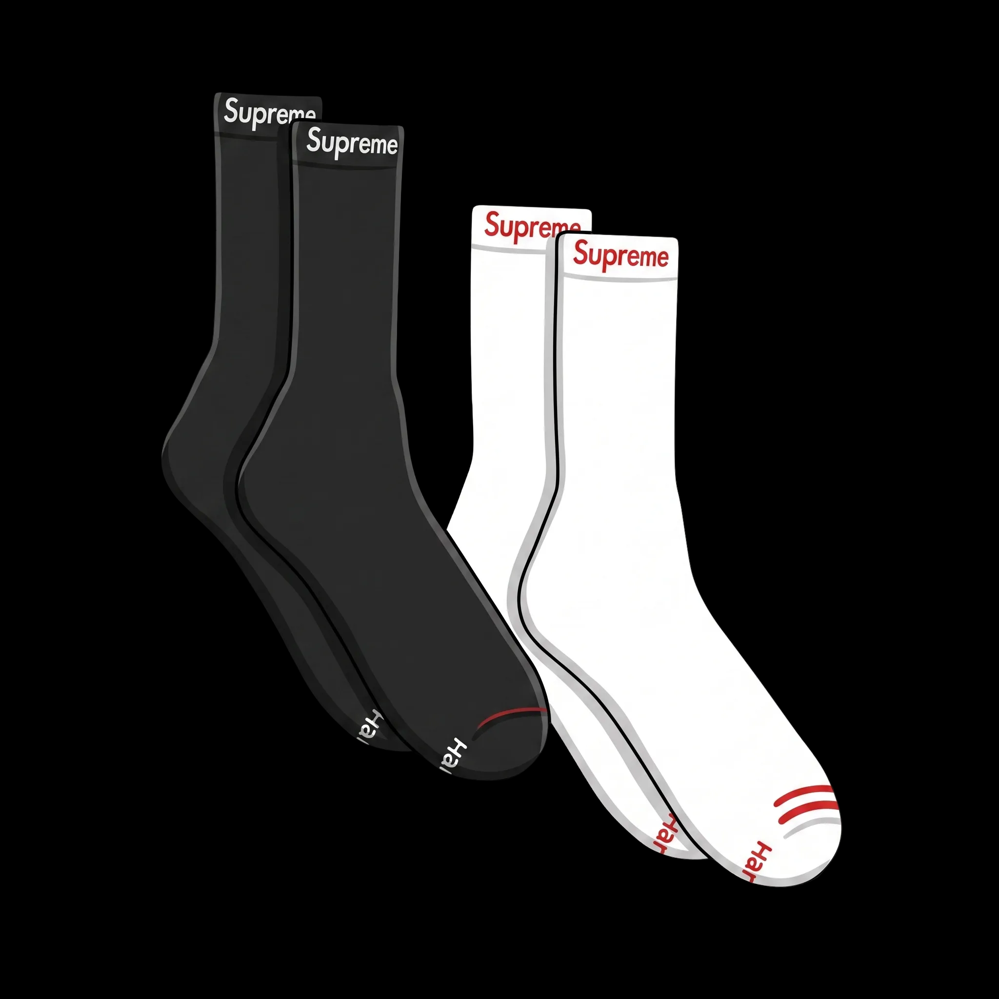 Upreme Socks-Vendor